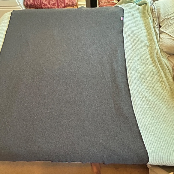 Idina Menzel Grey Blanket - Picture 8 of 9